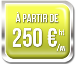 à partir de 250 € ht