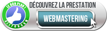 découvrez la prestation webmastering