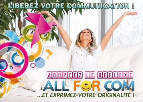 AllForCom exprime votre originalité avec sa créativité