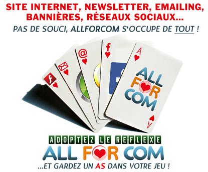 Avec AllForCom, gardez un as dans votre jeu !